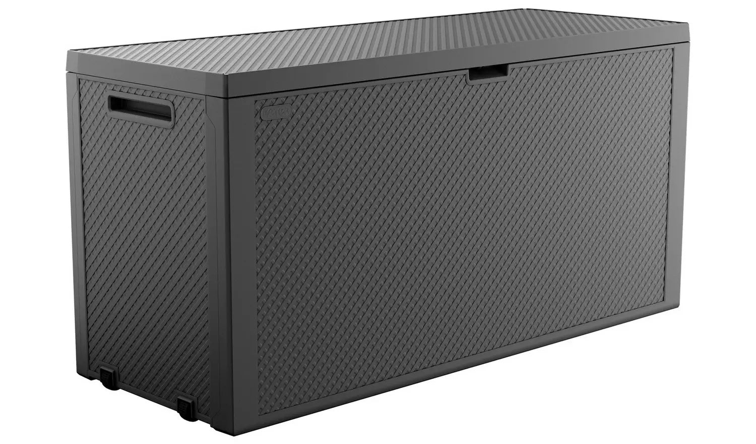 Keter Emily 277L Outdoor Garden Storage Box - Grey130/2453