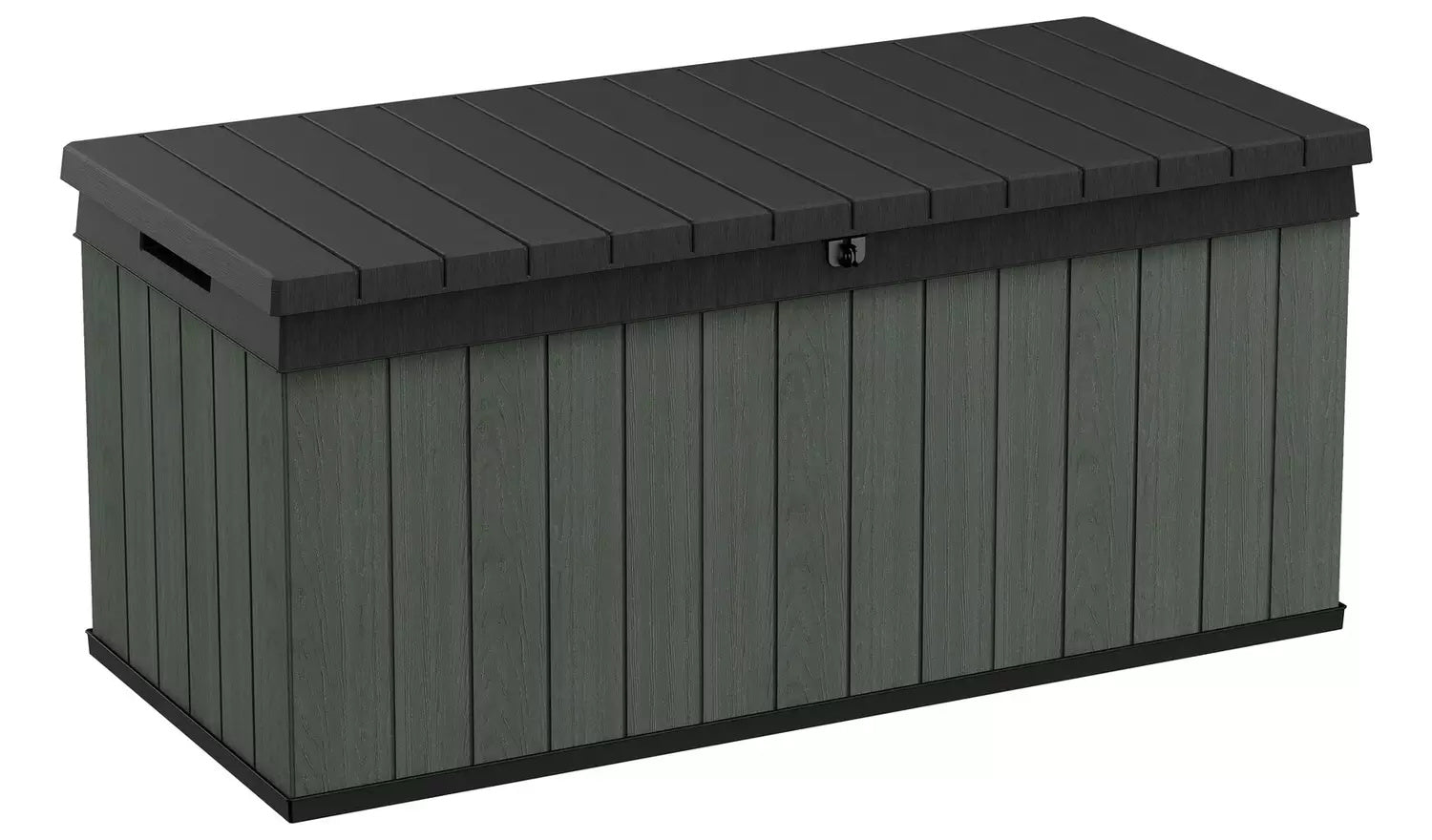 Keter Darwin 454L Outdoor Garden Storage Box - Green437/4512
