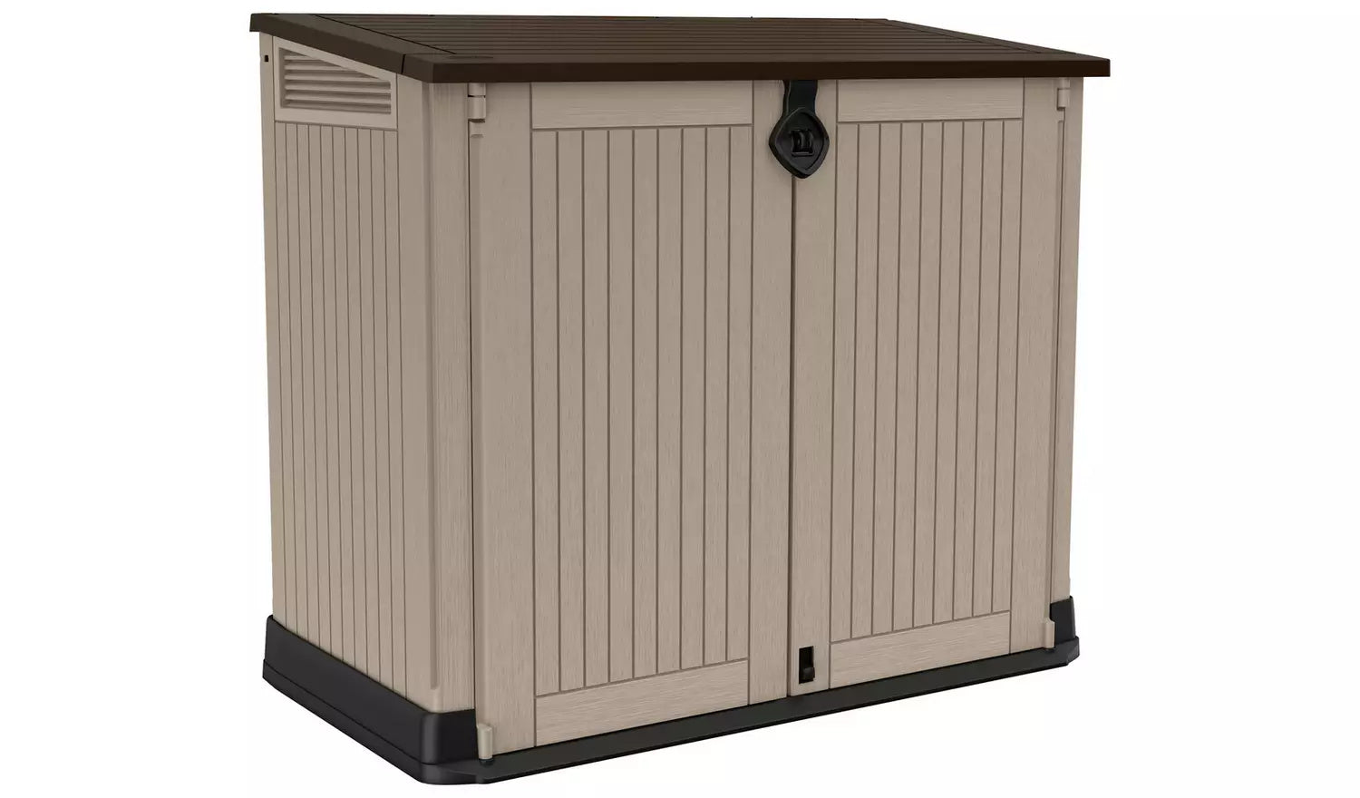 Keter Store It Out Midi 880L Garden Storage Box -Beige/Brown942/5332